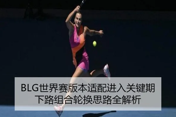 BLG世界赛版本适配进入关键期下路组合轮换思路全解析